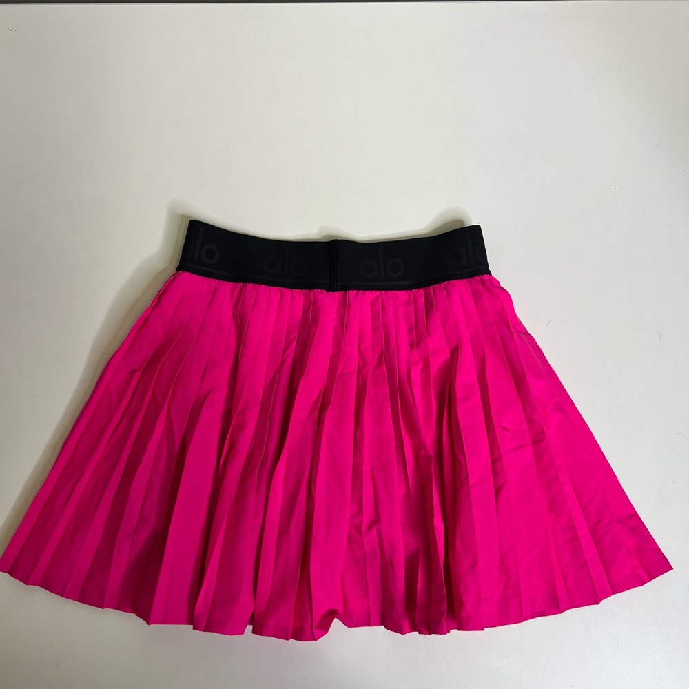 ALO Yoga Women's Pink Pleated Skirt - Size XS - Picture 6 of 8